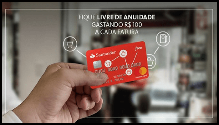 Cartão Santander Free 12-fevereiro-2020